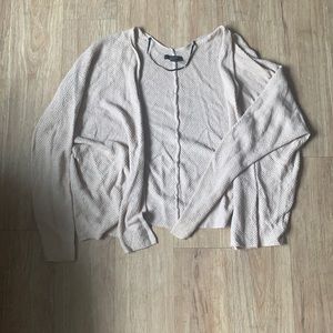 Beige forever 21 cardigan